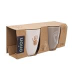 Orion 2-dielna súprava keramických pohárov na ruky a nohy, 140 ml
