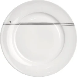 Orion Talíř porcelán mělký SRDÍČKA, 27 cm, sada 6 ks