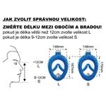 P1501L-MO Potápačská maska na celú tvár so šnorchlom