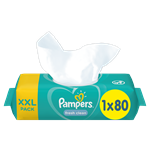 Pampers Fresh Clean detské čistiace obrúsky 80ks