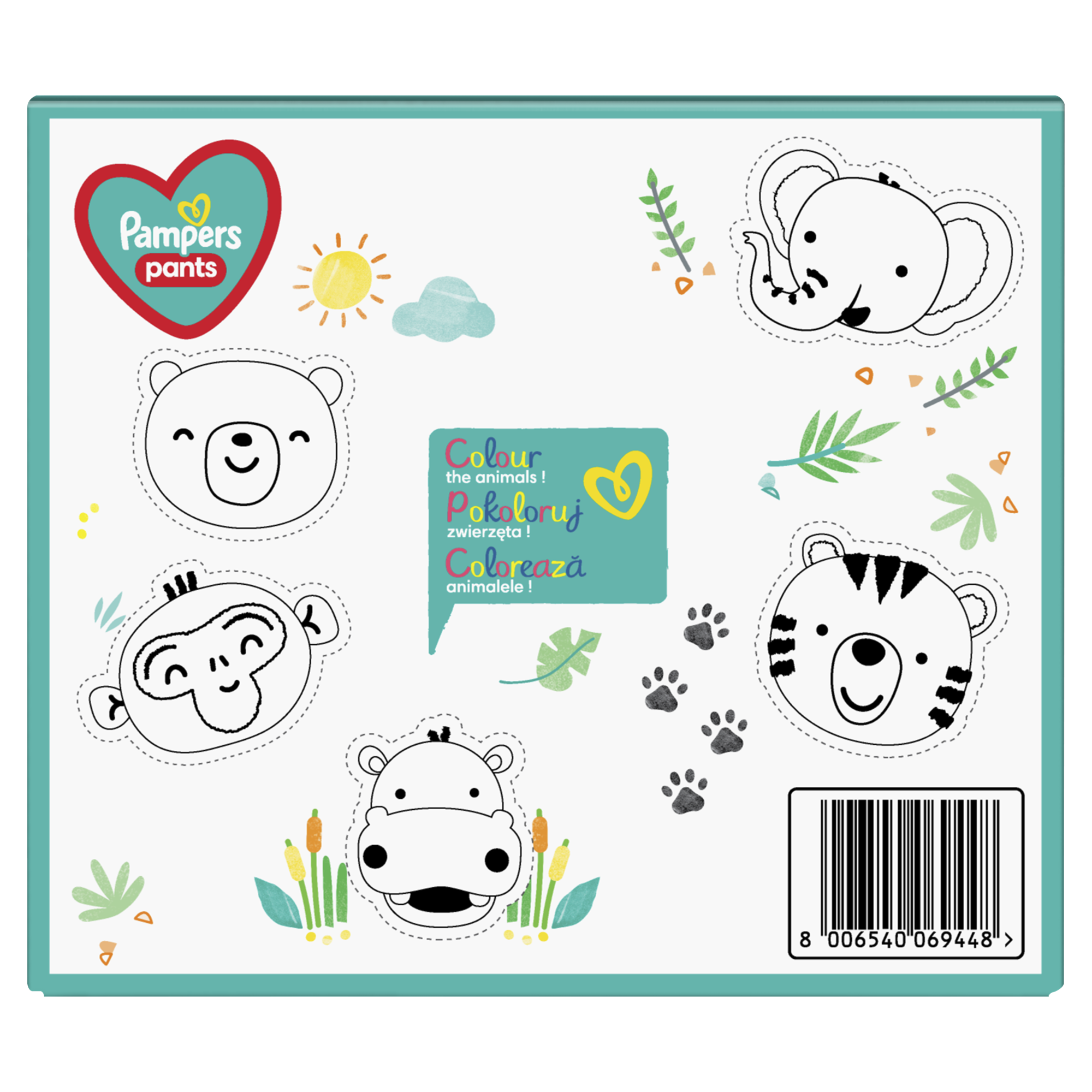 Pampers Pants Plenkové Kalhotky Velikost 4, 108ks, 9kg-15kg
