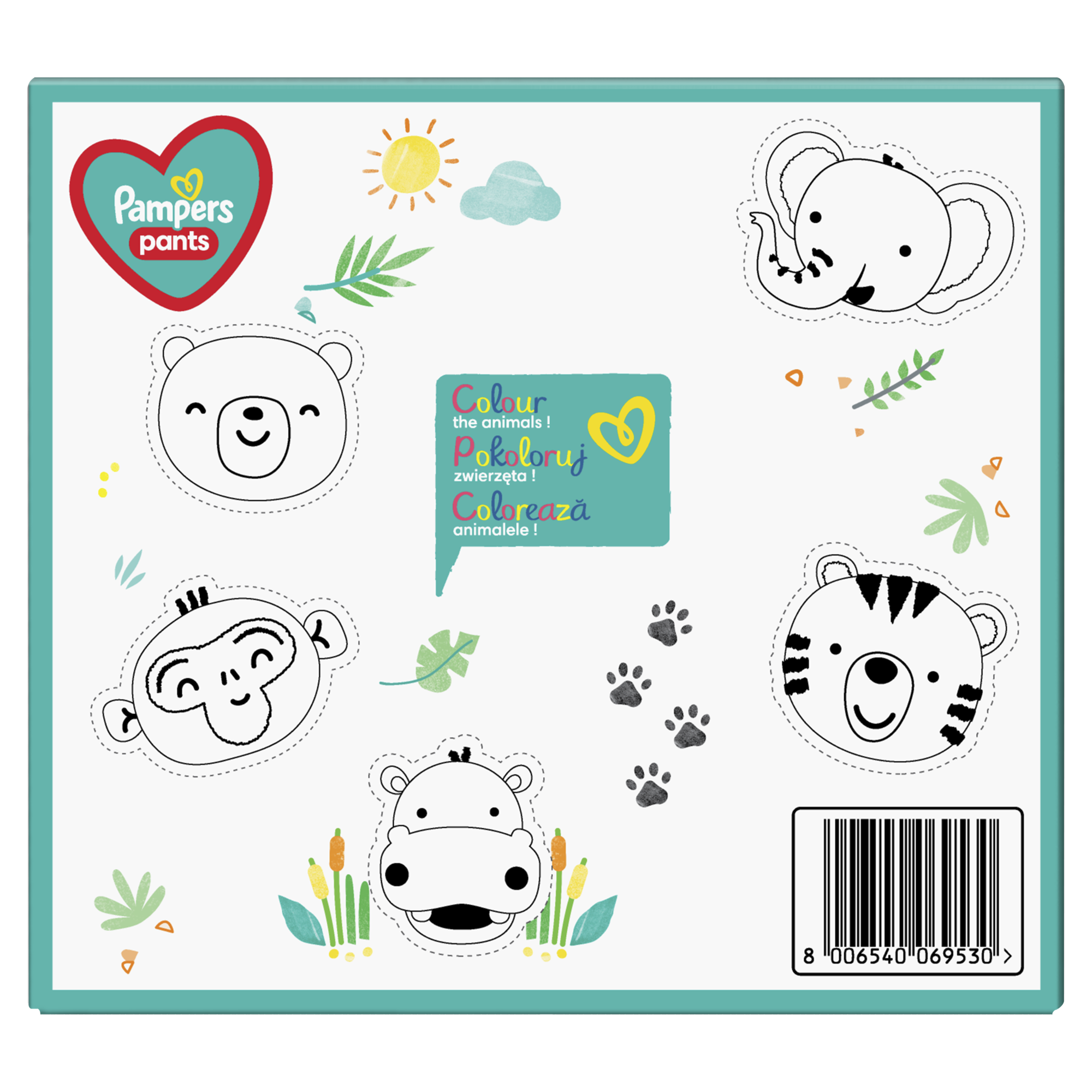 Pampers Pants Plenkové Kalhotky Velikost 6, 84ks, 14kg-19kg