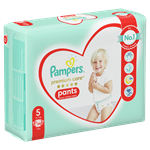 Pampers Plenkové Kalhotky Premium Care Velikost 5, 34 Kusů, 12kg-17kg