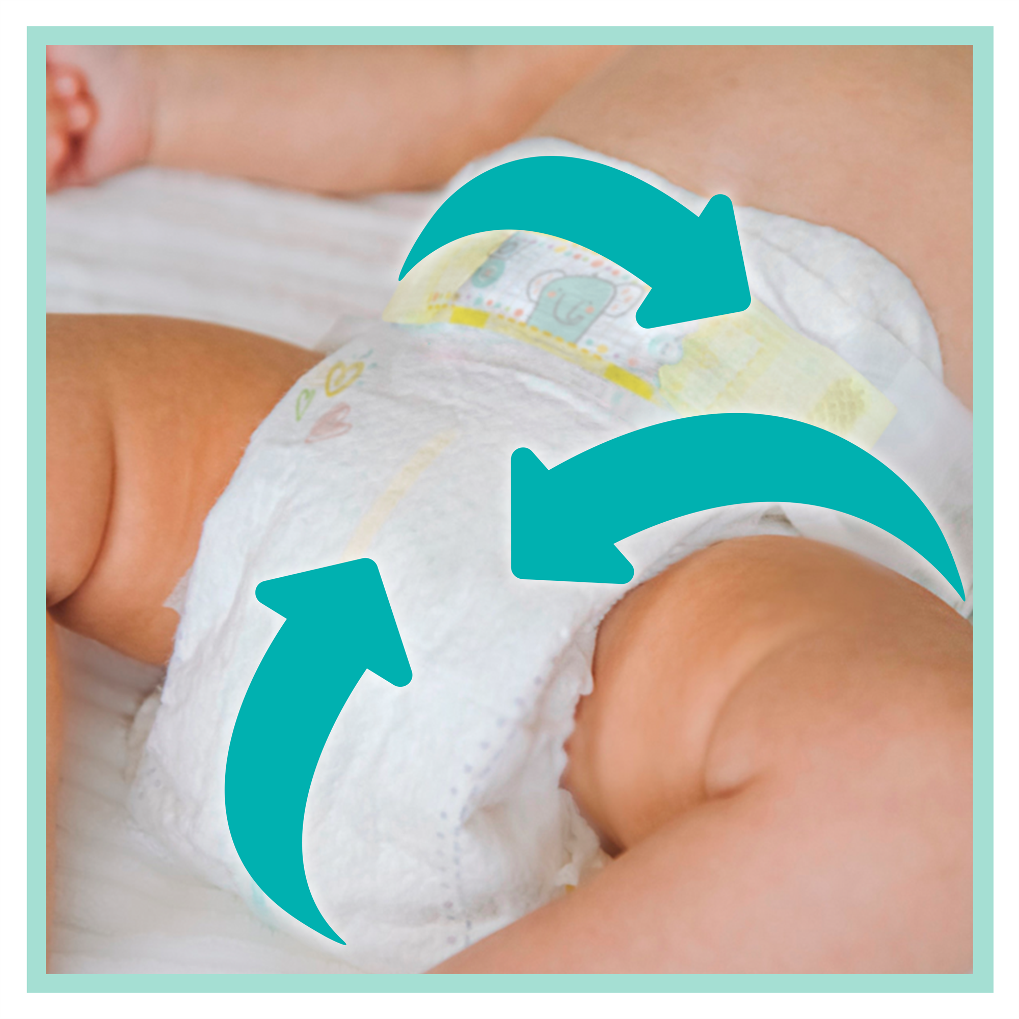Pampers Premium Care Plenky Velikost 2, 4kg-8kg, 68ks