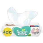 Pampers Sensitive Dětské Čisticí Ubrousky 208 ks
