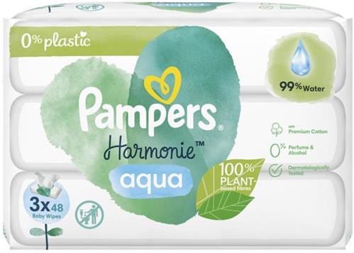 Pampers ubrousky Aqua Harmonie 3x48ks