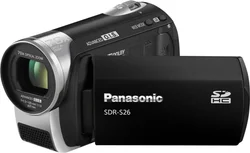 PANASONIC kamera SDR S26EP-K SDHC flash, 70x zoom, černá