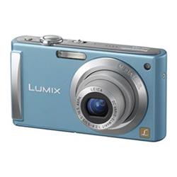 PANASONIC kompakt DMC-FS3E-A, 8.1MPix, modrý, 3x zoom 33mm, O.I.S.