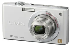 PANASONIC kompakt DMC-FX35E-W, 10.1MPix, bílý, 4x zoom 25mm, O.I.S.