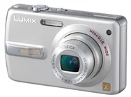 PANASONIC kompakt DMC-FX50EG-S, 7.38MPix, stříbrný, 3.6x zoom, O.I.S.