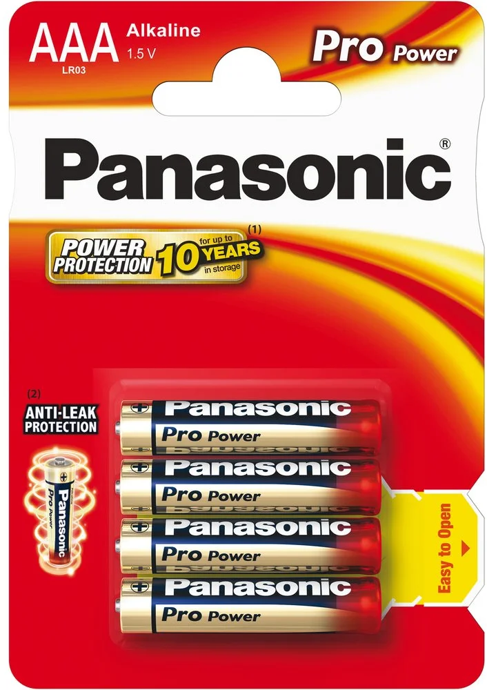 Panasonic LR03 4BP AAA Pre Power