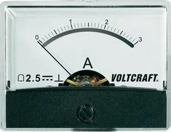 Panelové měřidlo Voltcraft AM-60X46, 3 A/DC