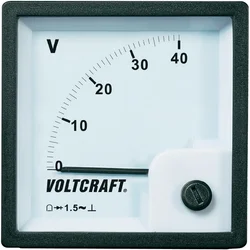 Panelové měřidlo Voltcraft AM-72X72, 40 V