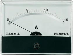 Panelové měřidlo Voltcraft AM-86X65, 15 A/DC