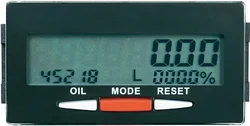 Panelový měřič spotřeby oleje Voltcraft DOM-100, 68 x 34 mm
