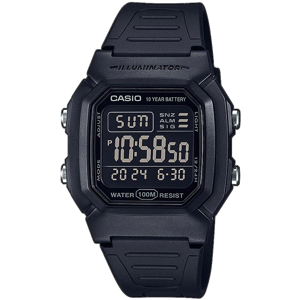Pánske digitálne náramkové hodinky Casio W-800H-1BVES