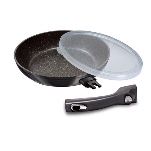 Panvica BerlingerHaus s odnímateľnou rukoväťou Carbon PRO Line, 24 cm