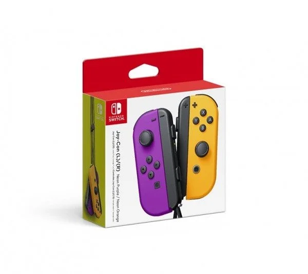 Pár Joy-Con Neon Purple/Neon Orange