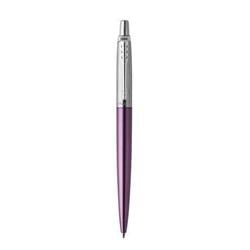 PARKER Kuličkové pero "Royal Jotter", modrá, 0,7 mm, fialové tělo, stříbrný klip