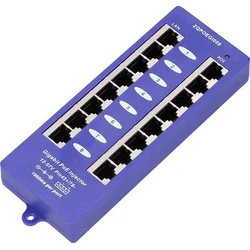 Pasívny gigabitový panel PoE Conexpro, 8 portov
