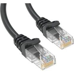 Patch kábel Conexpro UTP, CAT5e, 5 m, čierny