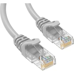 Patch kábel Conexpro UTP, CAT5e, 5 m, sivý