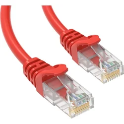 Patch kábel Conexpro UTP, CAT6, 0,25 m, červený