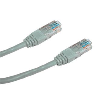 Patch kábel UTP CAT5E 1,5 m sivý