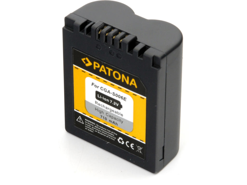 Patón PT1042 - Panasonic CGA-S006E 750mAh Li-Ion