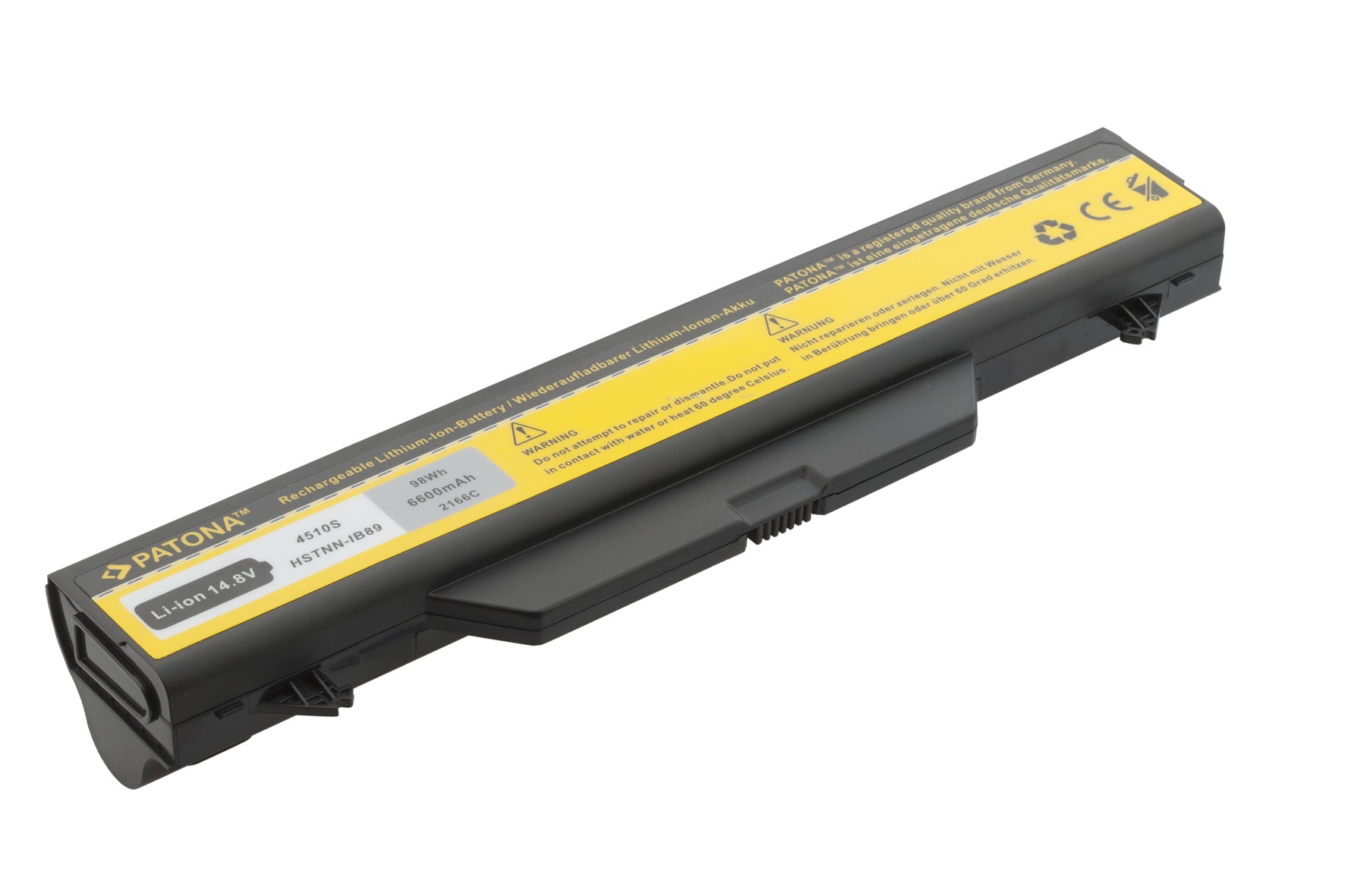 Patón PT2166 - HP ProBook 4510S 6600mAh Li-Ion 14.8V
