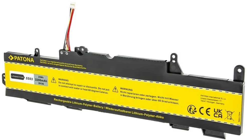 PATONA batéria pre ntb HP 840 G5/G6 2200mAh Li-Pol 11,55V SS03XL