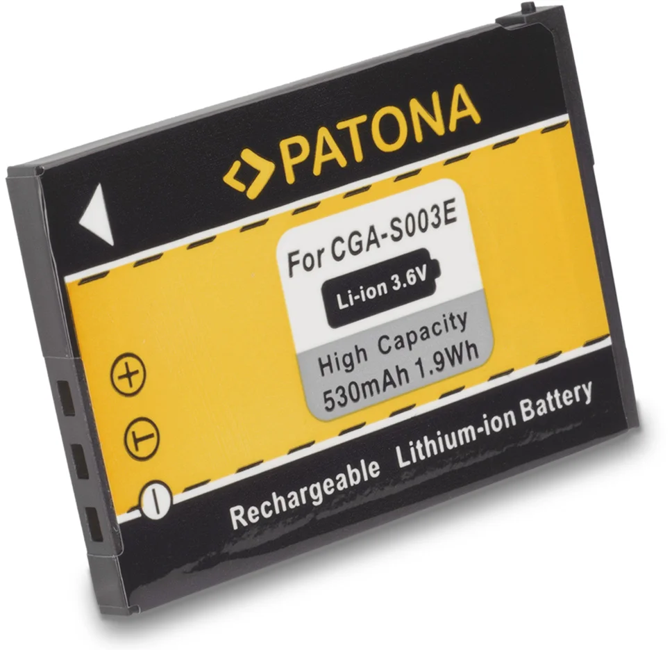 PATONA batéria pre Panasonic CGA-S003E 600mAh 3,6V Li-Ion