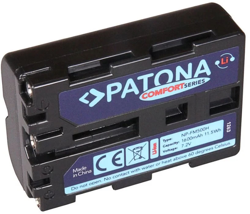 PATONA batéria pre Sony NP-FM500H 1600mAh Li-Ion Comfort