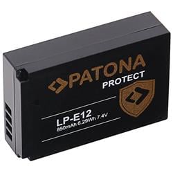 PATONA baterie pro foto Canon LP-E12 850mAh Li-Ion Protect