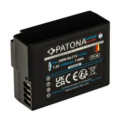 PATONA baterie pro foto Panasonic DMW-BLC12 1100mAh Li-Ion Platinum USB-C nabíjení