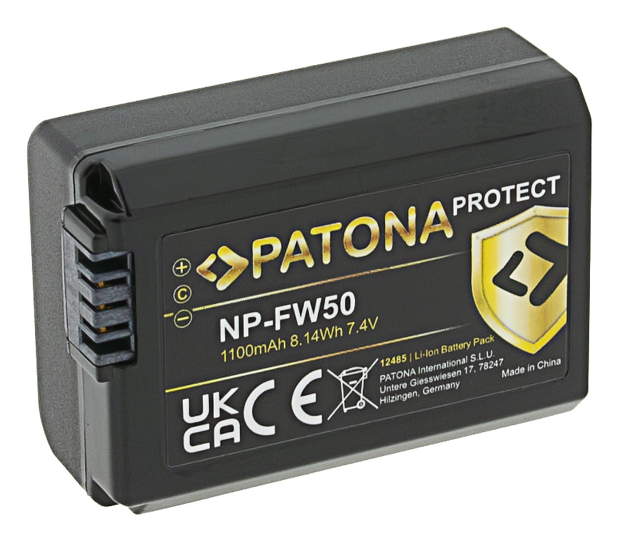 PATONA baterie pro foto Sony NP-FW50 1100mAh Li-Ion Protect