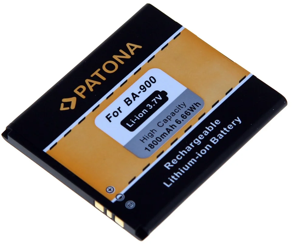 PATONA baterie pro mobilní telefon Sony BA900 1800mAh 3,7V Li-Ion