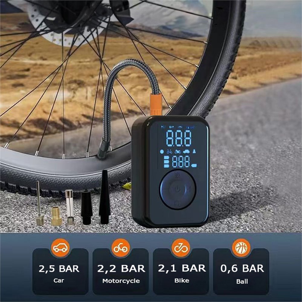 PATONA cestovní mini kompresor a powerbanka 4000mAh