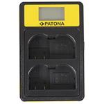 PATONA nabíječka Foto Dual Nikon EN-EL15 s LCD,USB