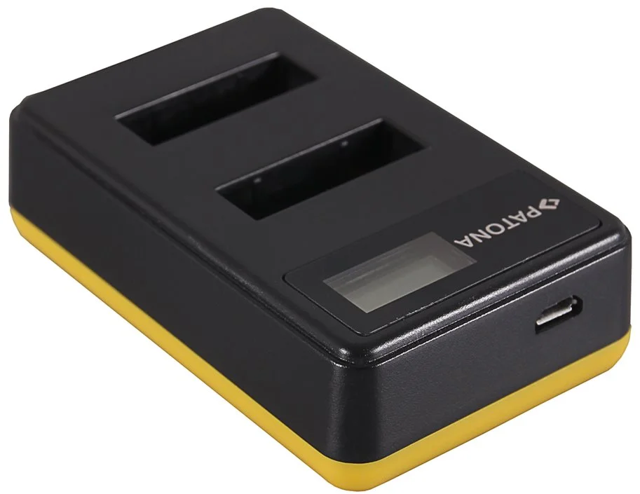 PATONA Photo Dual LCD Sony NP-BX1 USB nabíjačka