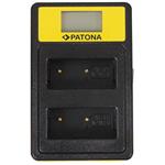 PATONA Photo Duálna nabíjačka Fuji NP-W126 s LCD, USB
