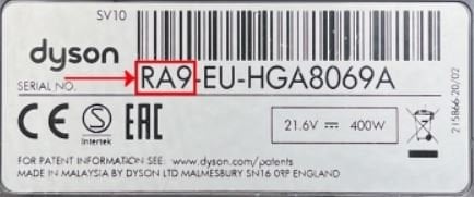 Patona PT6134 - Baterie Dyson V8 3000mAh, Li-lon 21,6V