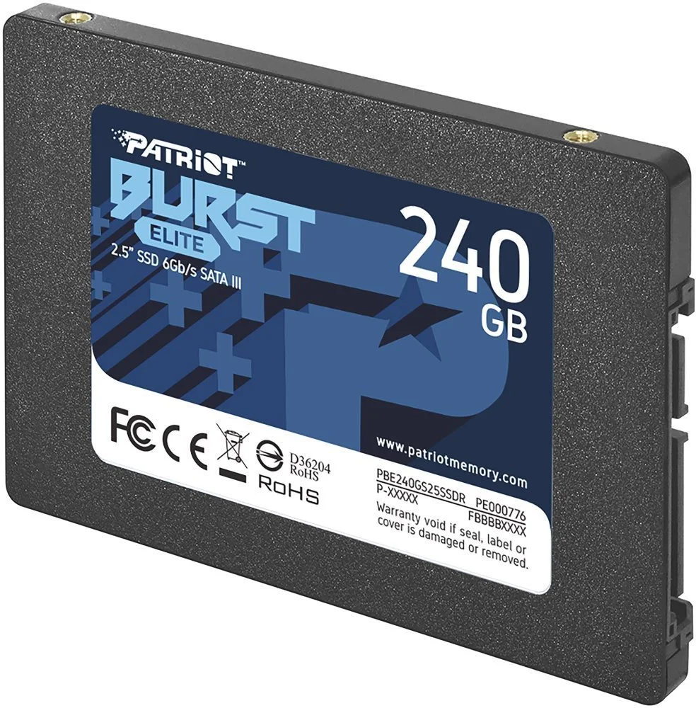 Patriot Burst Elite 2.5" SATA SSD 240GB PBE240GS25SSDR