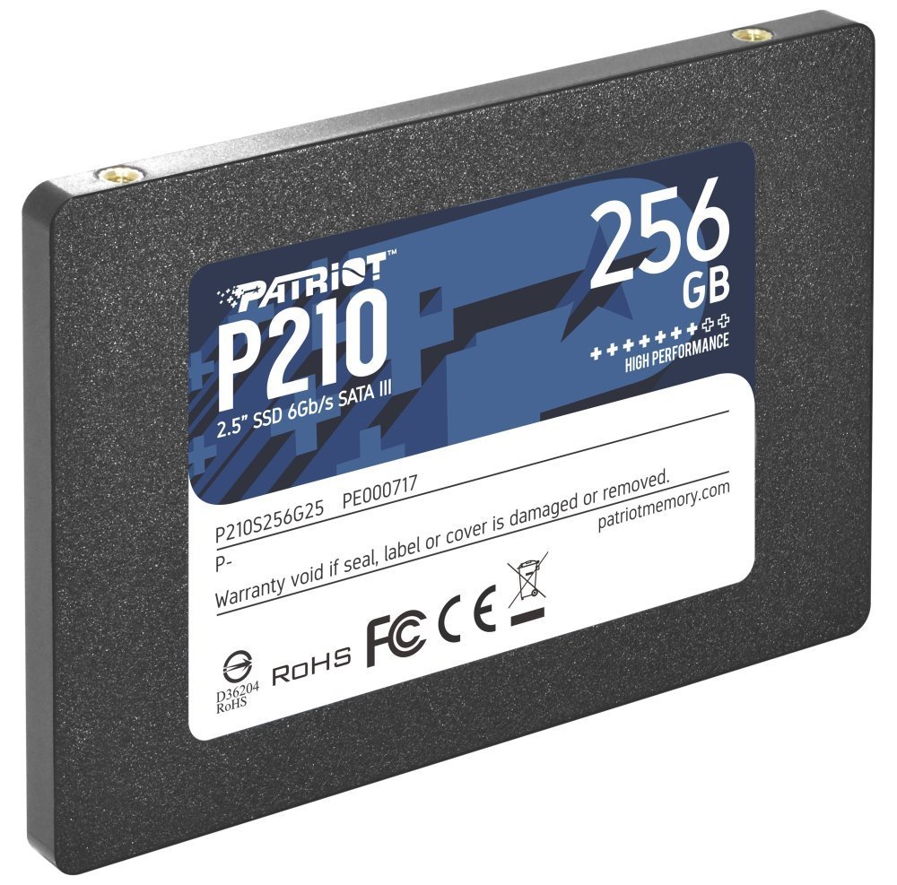 Patriot P210 256GB 2.5" SATA3 SSD P210S256G25