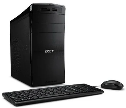 PC Acer Aspire AM3970 i3-2120 4GB, 500GB, DVD±RW, USB3.0, WiFi, KBC, myš, W7HP-64bit