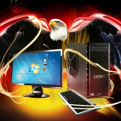 PC BARBONE W EAGLE II Ultra - Intel Core i7 3770/32GB/120GB SSD/1TB/AMD HD7850 s 2GB/DVD-RW/Windows 7 Professional