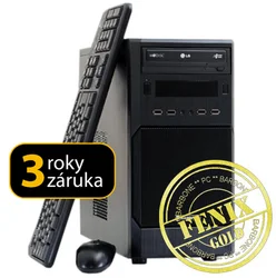 PC BARBONE W FENIX Gold - Intel Pentium G860/6GB/500GB/AMD HD5450 s 1GB/DVDRW/Windows 8