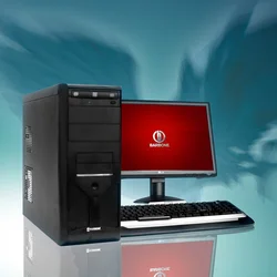 PC BARBONE W FENIX LE - Intel DC E5700/2GB/500GB/DVDRW/Windows 7 Profesional