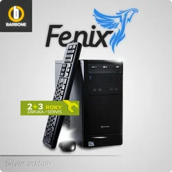 PC BARBONE W FENIX Silver - Intel Pentium G2020/4GB/500GB/DVDRW/Windows 7 Professional