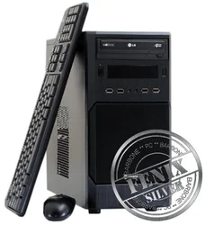 PC BARBONE W FENIX Silver - Intel Pentium G645/4GB/500GB/DVDRW/Windows 7 Home Premium